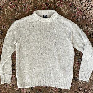 Oversized knit sweater